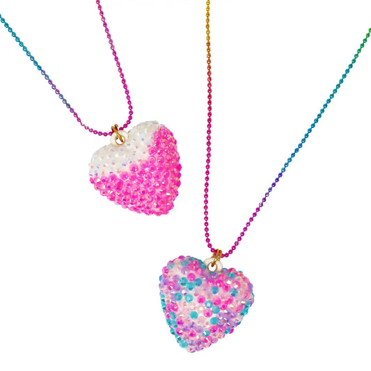 Sparkly Pendant Necklace | Assorted Colors