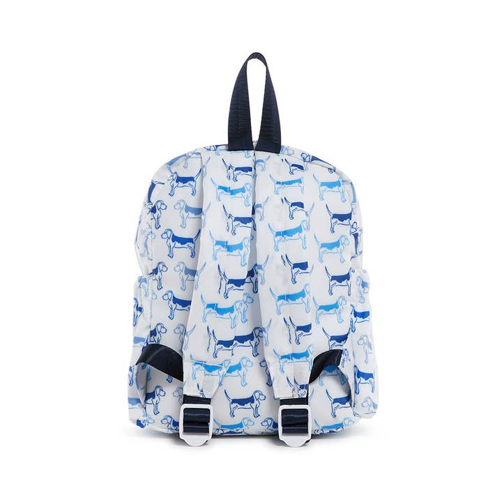 Mini Backpack | Blue Puppy Love