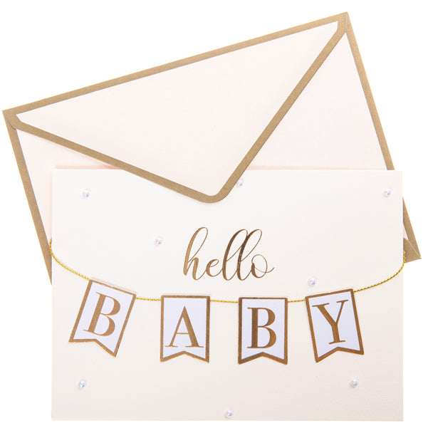 HELLO BABY BANNER