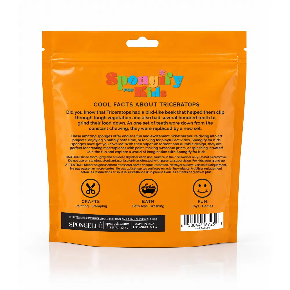 Spongify for Kids | Triceratops