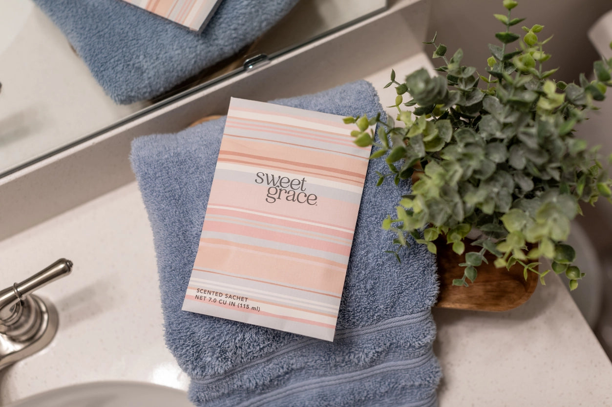Sweet Grace | Scented Sachet | Modern Stripe