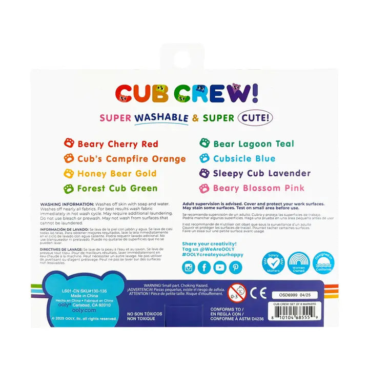 Cub Crew Markers | Set of 8