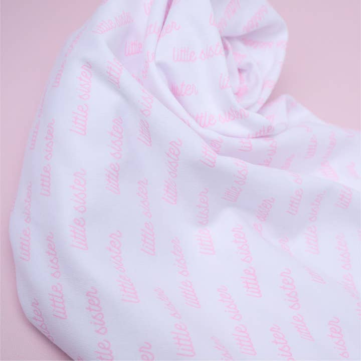 Swaddle Blanket | Little Sister