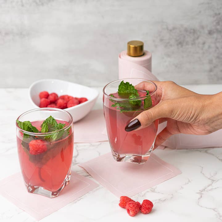 Cocktail Napkin Roll | Light Crush