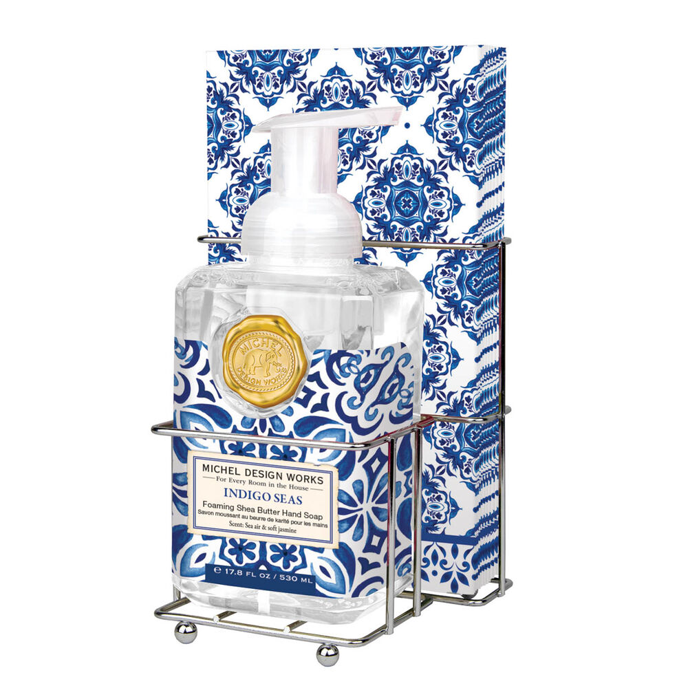 Foaming Soap & Napkin Set | Indigo Seas