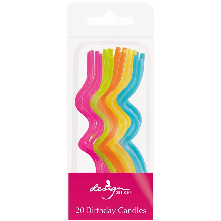 Twisted Stick Candles | Brights