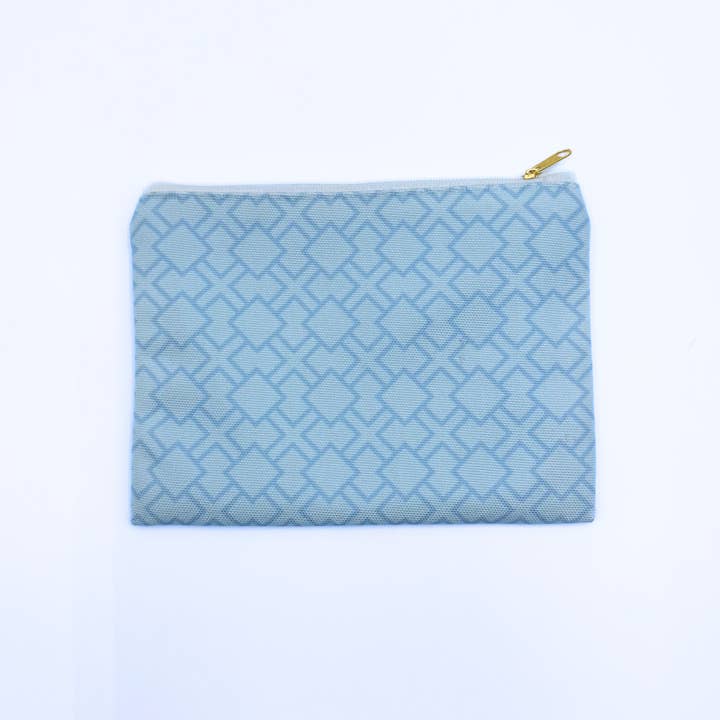 Mahjong Card & Accessory Bag | Blue Diamond