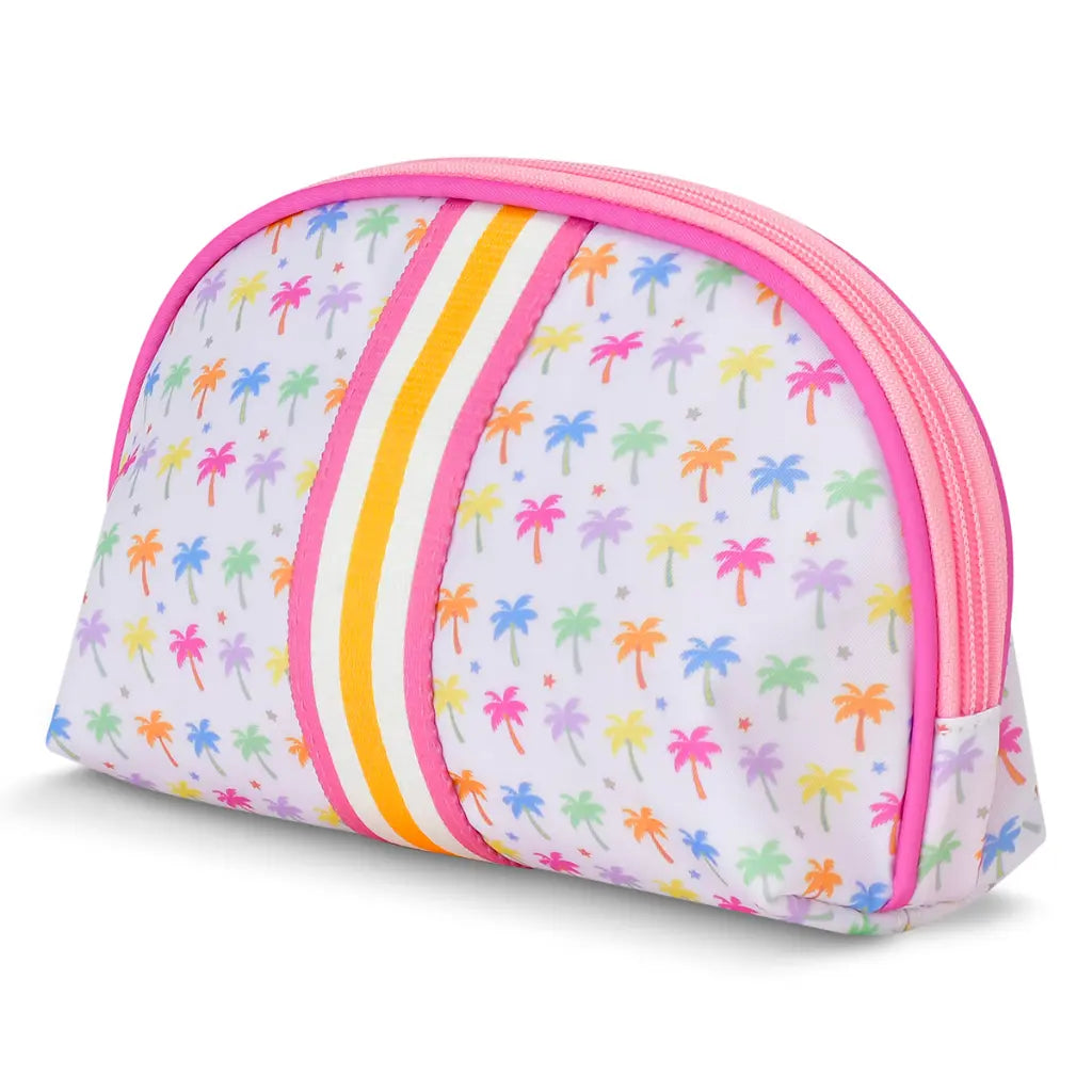 Palm Paradise Oval Cosmetic Bag