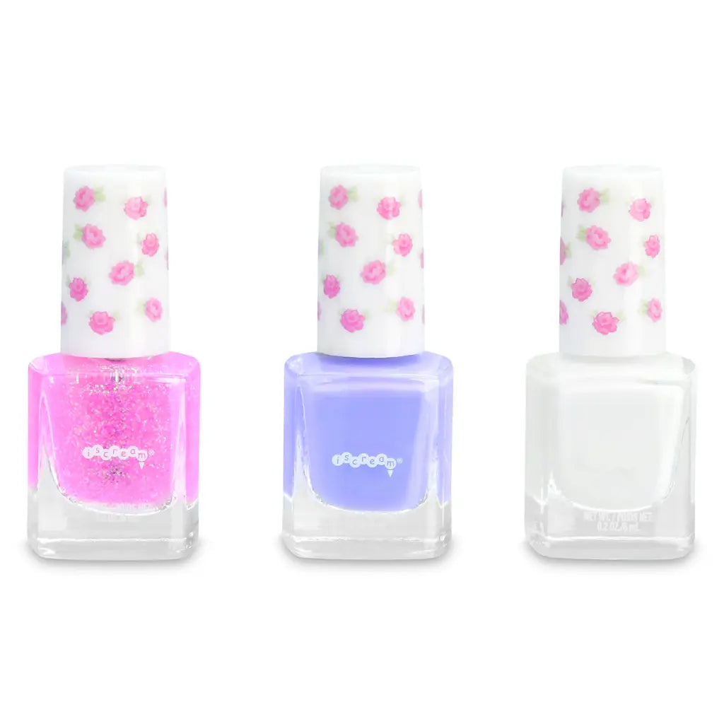 Fancy Floral Nail Polish Set