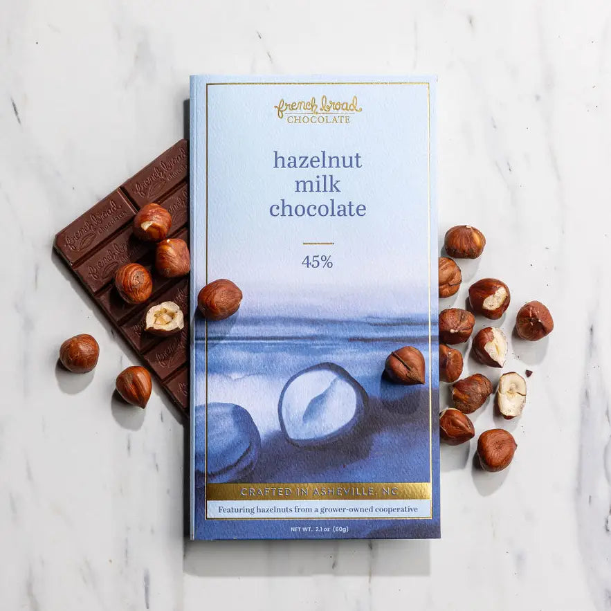 Hazelnut Milk Chocolate Bar 45%