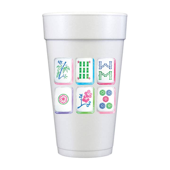 Foam Cups | Mahjong