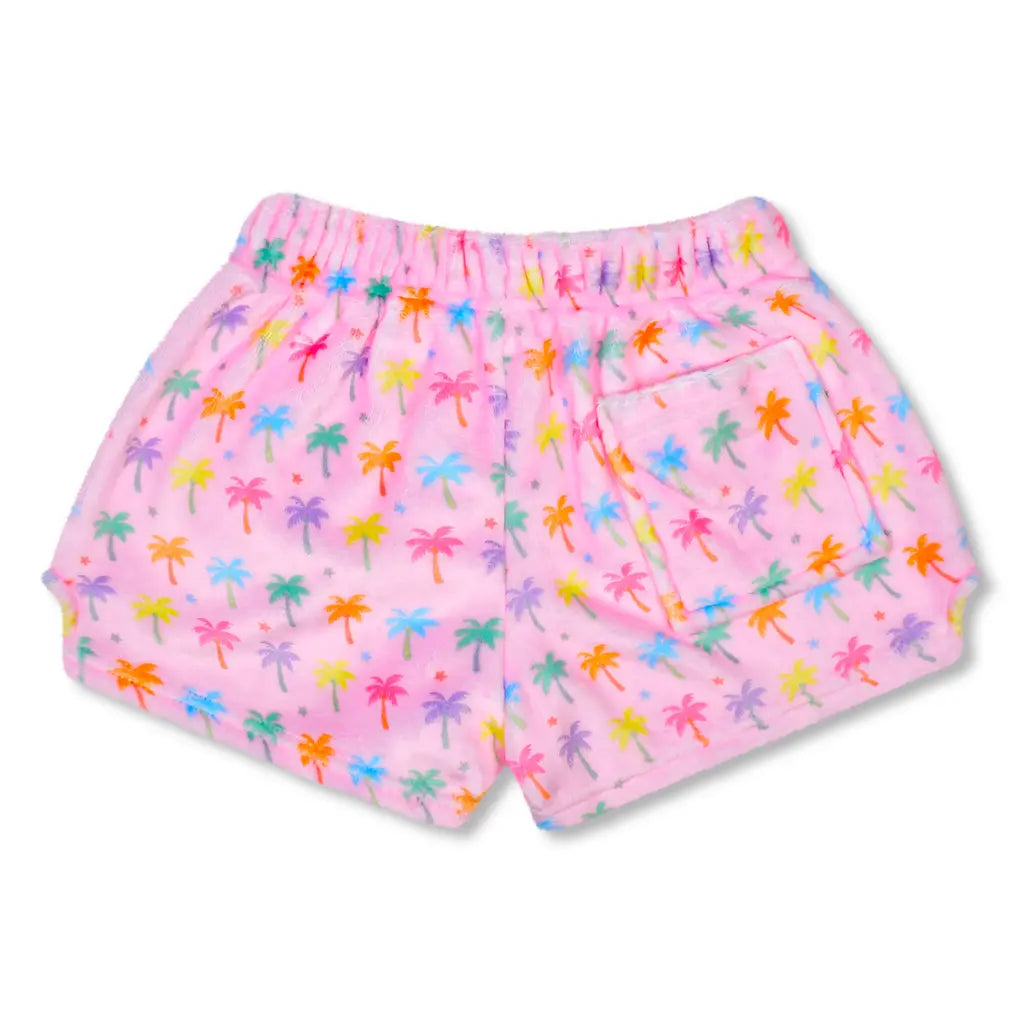 Plush Shorts | Palm Paradise