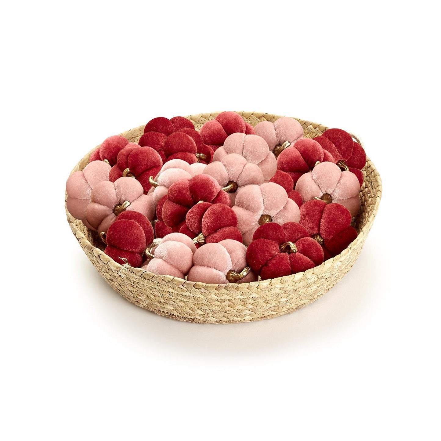 Velvet Pumpkin Napkin Rings | Assorted Colors