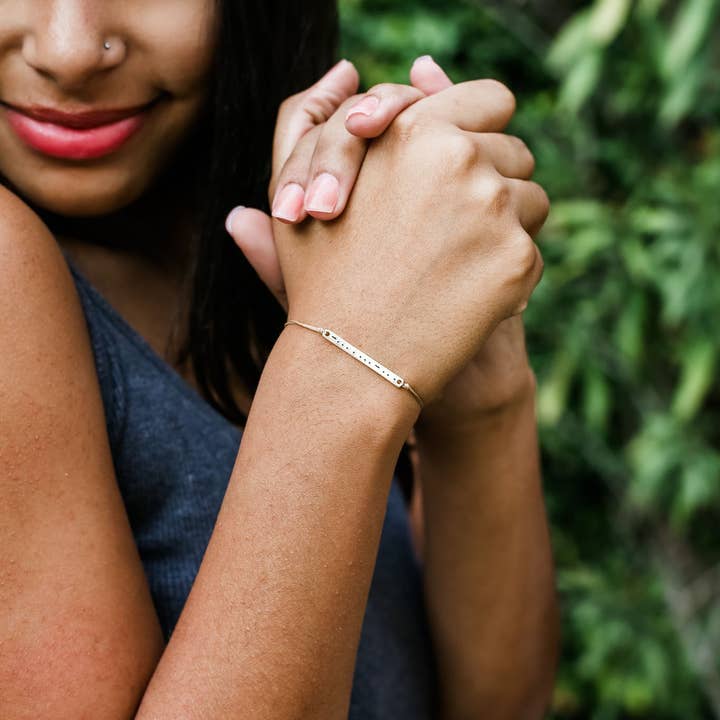 Morse Code Bracelet | Bestie