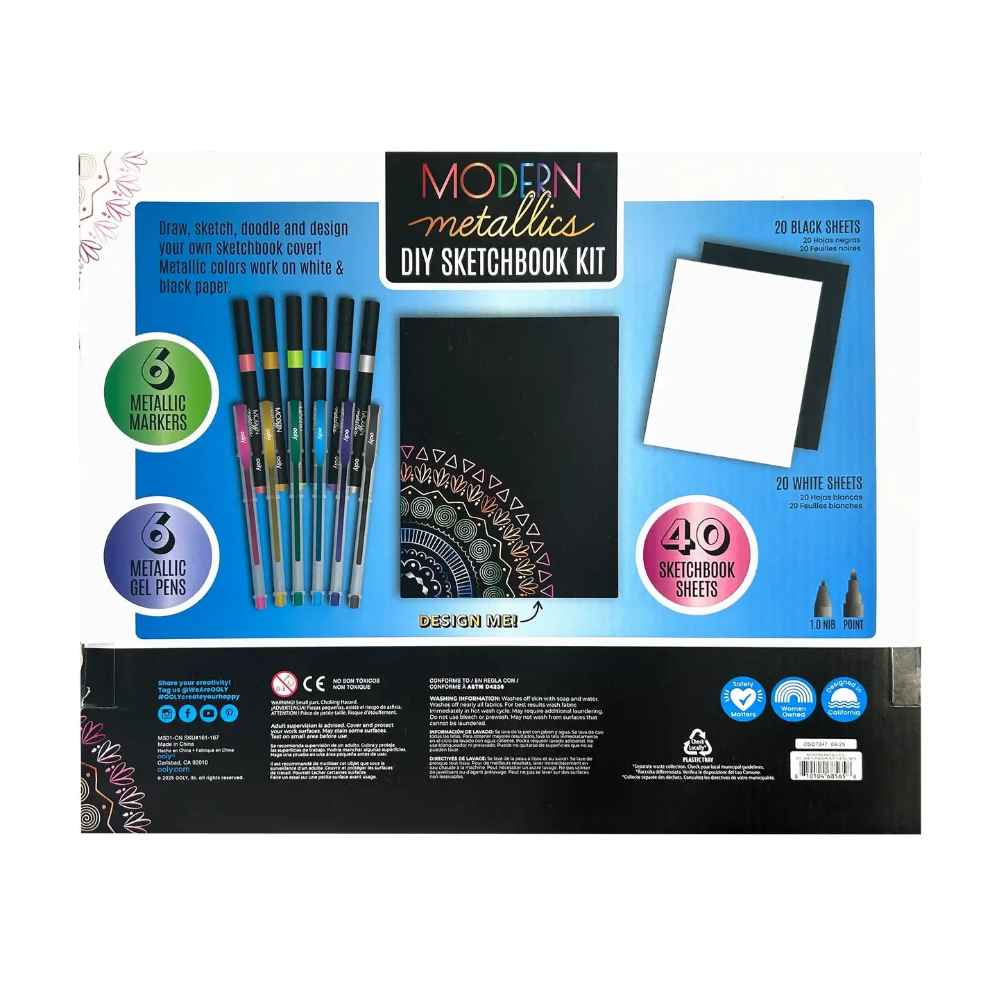 Modern Metallics: D.I.Y. Sketchbook Kit
