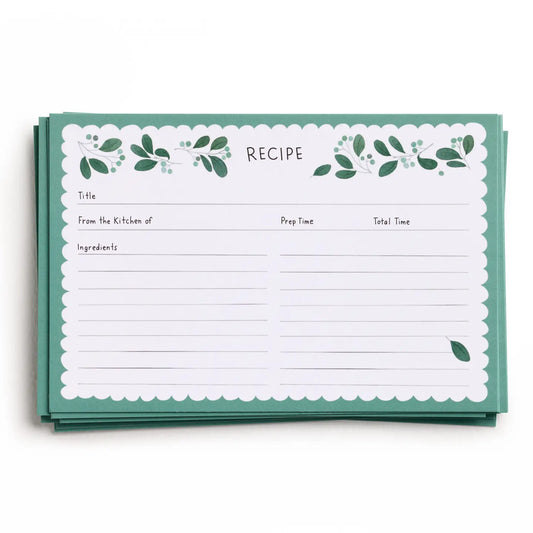 Recipe Card Set | Chirps and Cheers