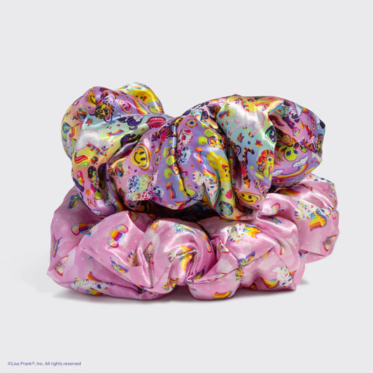 Lisa Frank X Kitsch Pillow Scrunchies | Satin
