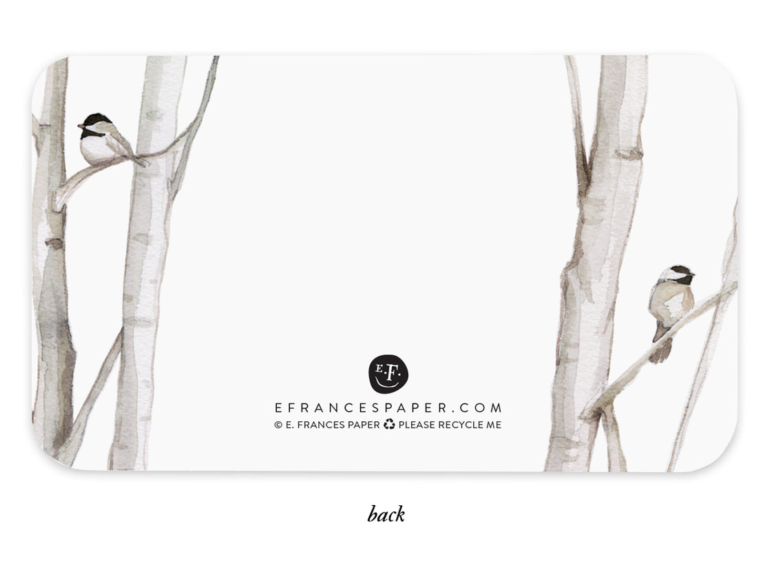 Little Notes | Chickadee