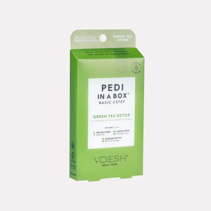 Pedi in A Box | 3 Step | Green Tea