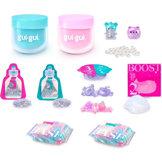 Gui Gui Shimmer Deluxe Duo Slime Pack