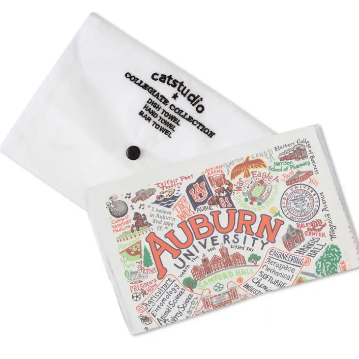 Auburn Collegiate Dish Towel