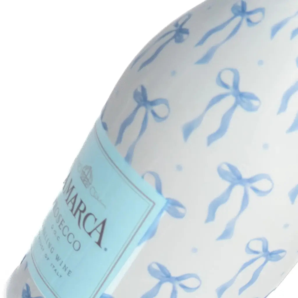 Beau Bottles Blue Bows | Mini Prosecco Collection | Six Pack