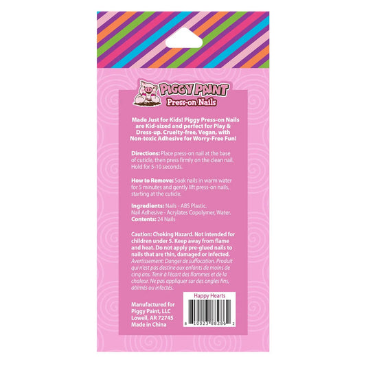 Press-On Nails | Happy Hearts