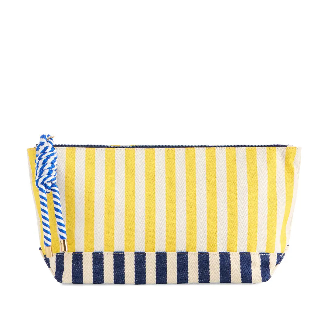Port Stripe Pouch | Blue