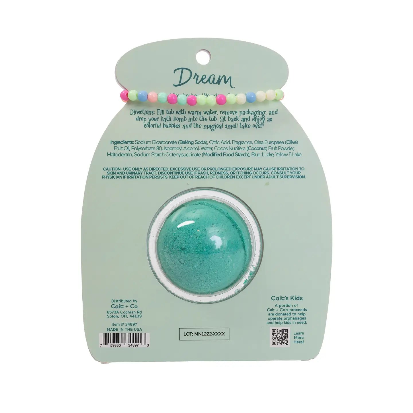Friendship Bracelet Bath Bomb | Dream