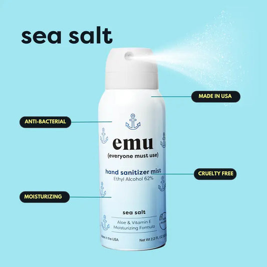 Moisturizing Sanitizer Mist | Sea Salt