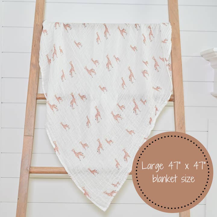 Muslin Swaddle Blanket | Stand Tall
