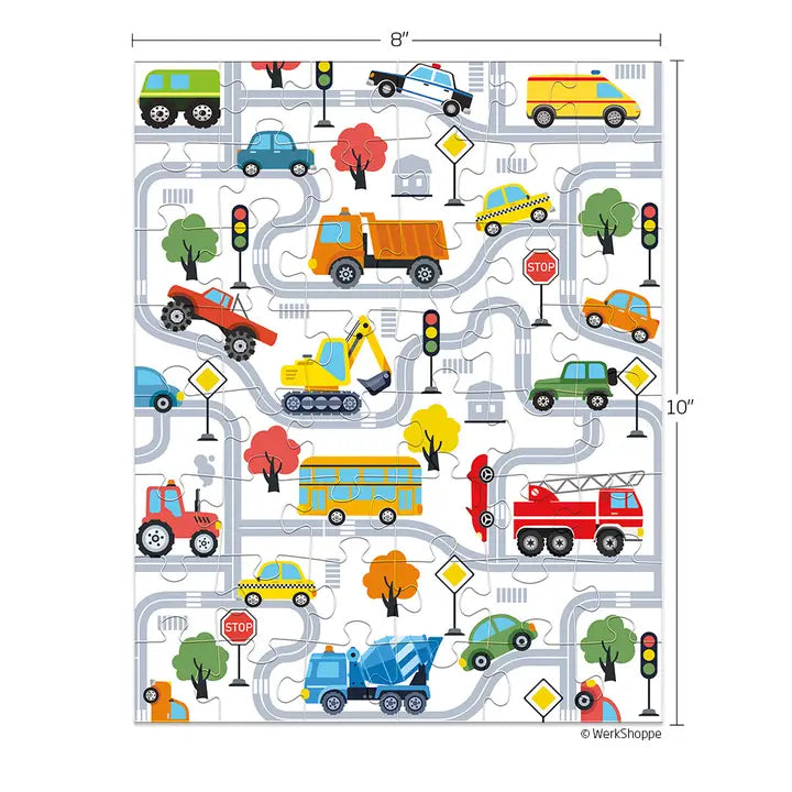Jigsaw Puzzle Snax | Trucks and Transportation