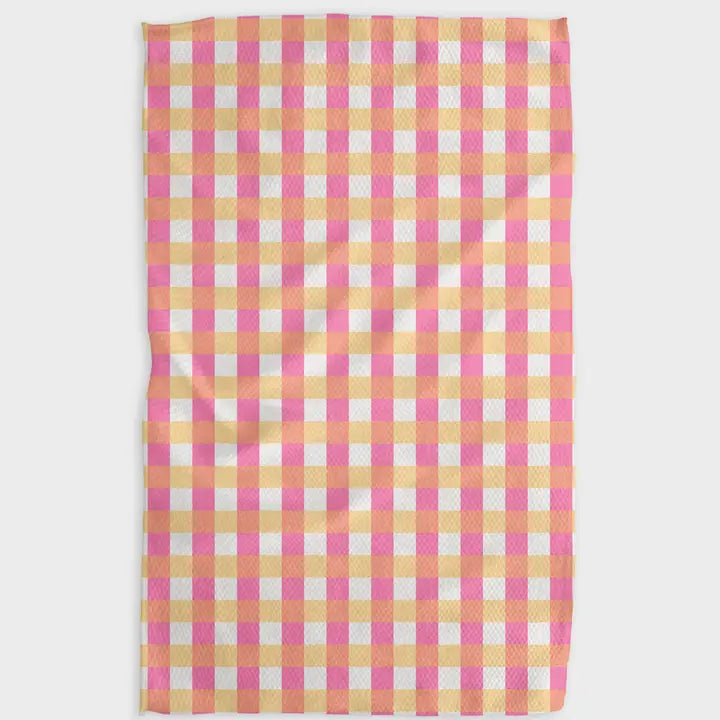 Tea Towel | Table For Two | Pink