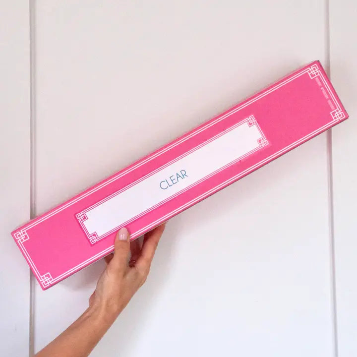 Acrylic Rack and Pusher Set | Clear