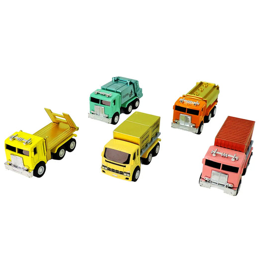 Rollin' Large Diecast Pull-Back Truck in Reusable Container | Assorted Styles