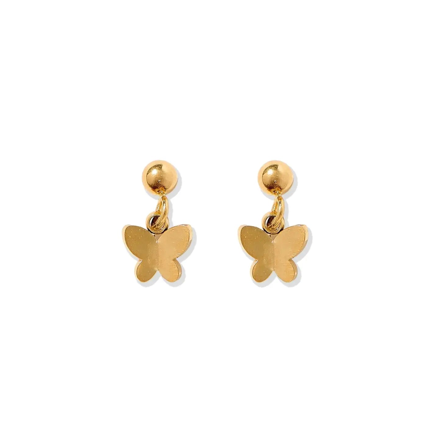 Screwback Stud Earrings | Millie Butterfly