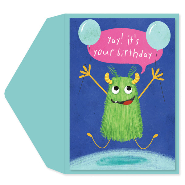 Yay! It's Your Birthday Card