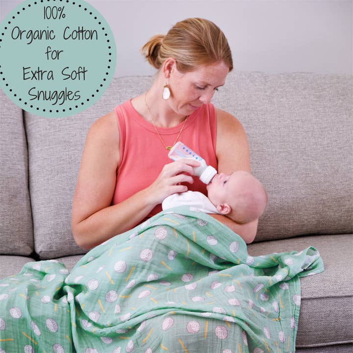 Muslin Swaddle Blanket | Hole in One