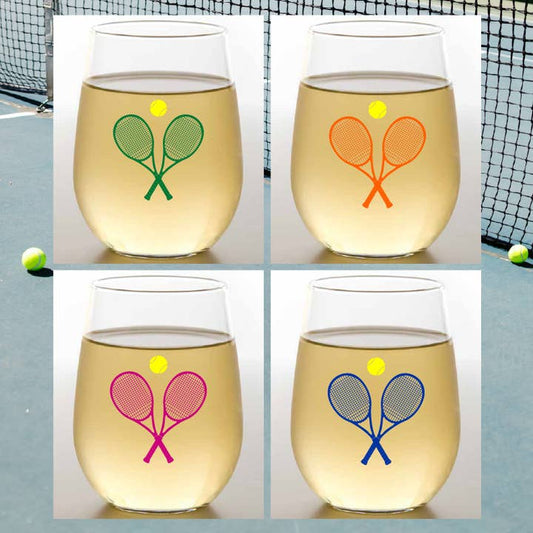 Unbreakable Wine Glasses | Tennis | Set of 4