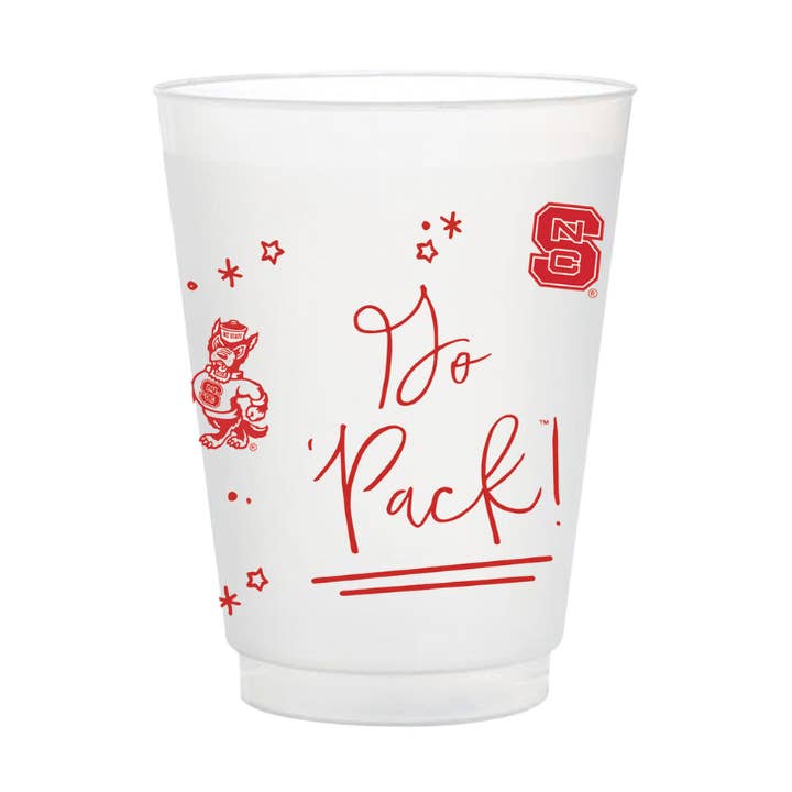 Frosted Flex Party Cups | NC State