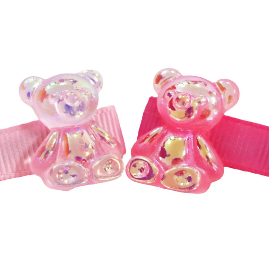 Jelly Bear Hair Clips