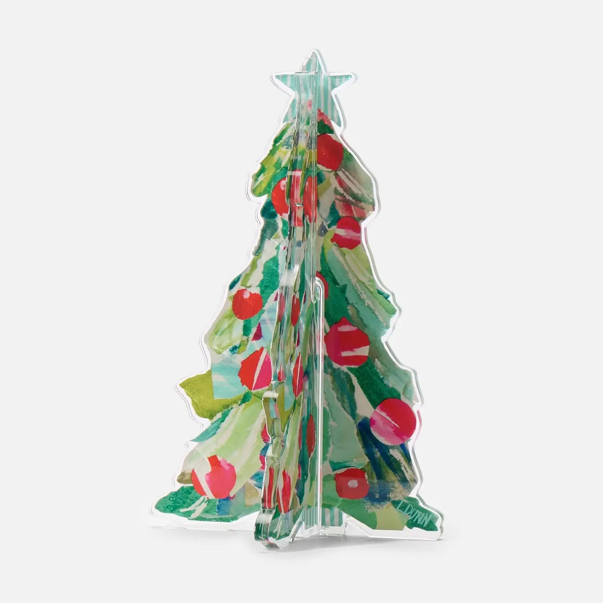 Green Merry 3-D Tree