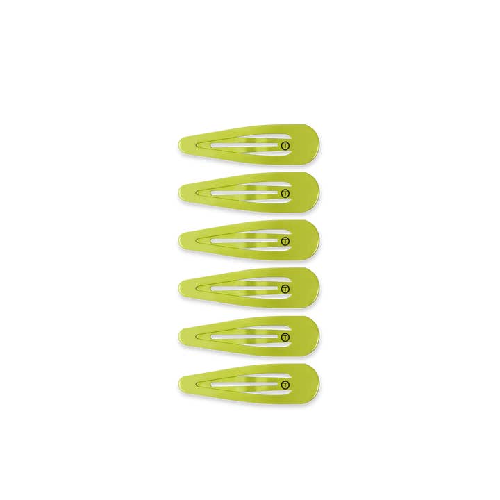 Teleties Snap Clip | 6 Count | Summer Brights