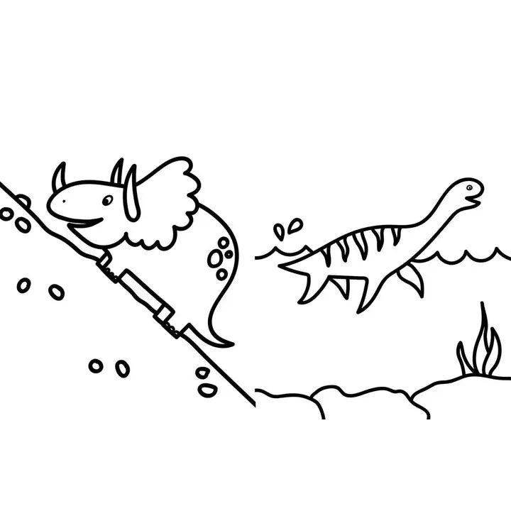 Coloring Book | My First Big Book of Dinosaurs