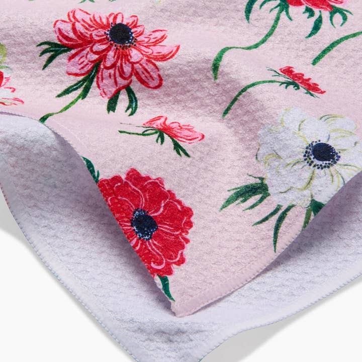 Tea Towel | Anemone Garden Flowers