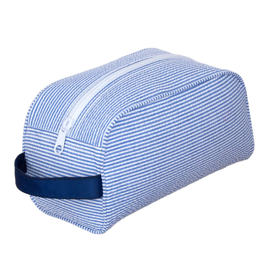 Traveler | Navy Seersucker