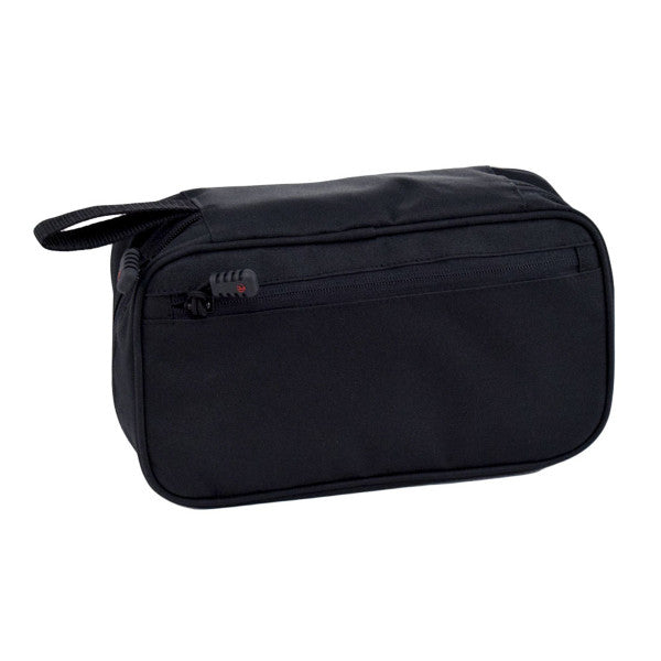 Concho Hanging Toiletry Bag | Black