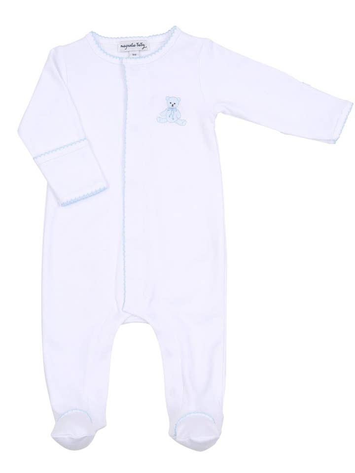 Teddy Footie | Blue