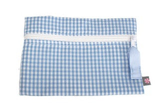 Cosmo Bag | Baby Blue Gingham