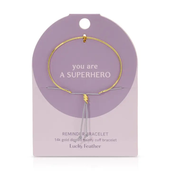 Reminder Bracelet | Superhero | Lightning Bolt